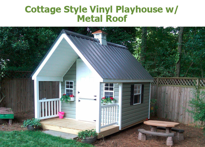 Cottage Style Playhouses • Bunce Buildings