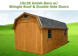10x20-amish-barn-w-shingle-roof-dbl-side-doors