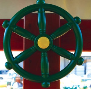 Ship's Wheel 16"