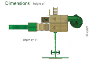 Reserve Playset Dimensions
