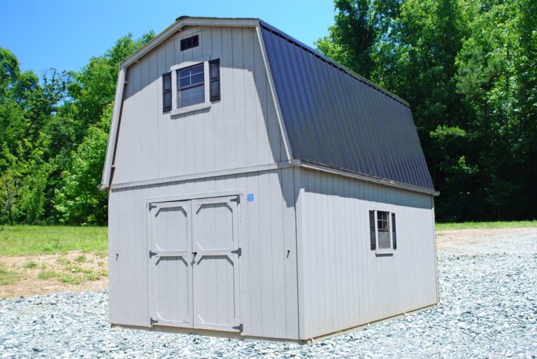 Barn with attic